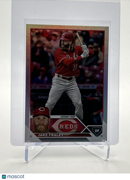 2023 Topps RAINBOW FOIL Jake Fraley Baseball Card #657 FREE SHIPPING