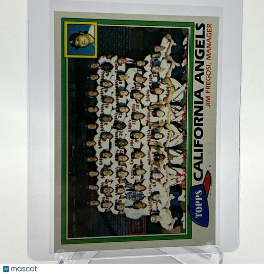 1981 Topps California Angels Checklist Baseball Card #663 NM-Mint FREE SHIPPING