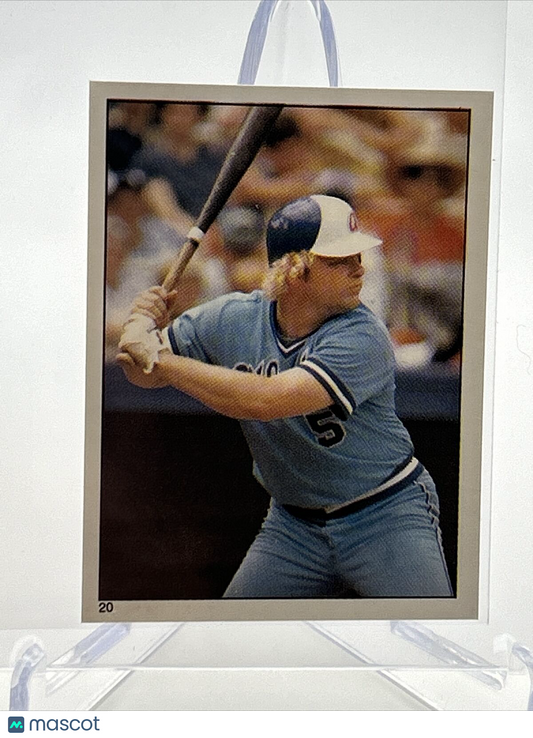 1981 Topps Stickers Bob Horner Baseball Card #20 NM-Mint FREE SHIPPING