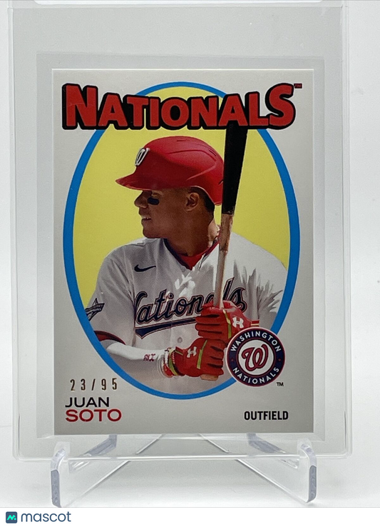 2021 Topps Transcendent Juan Soto Baseball Card #1971TH-JS 23/95 1971 Topps