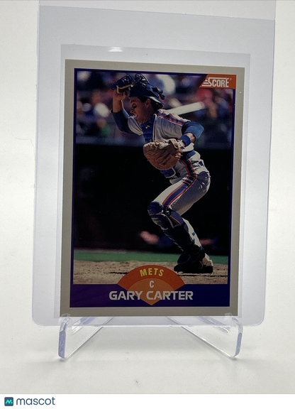 1989 Score Gary Carter Baseball Card #240 Mint FREE SHIPPING