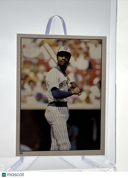 1981 Topps Stickers Ben Oglivie Baseball Card #92 NM-Mint FREE SHIPPING