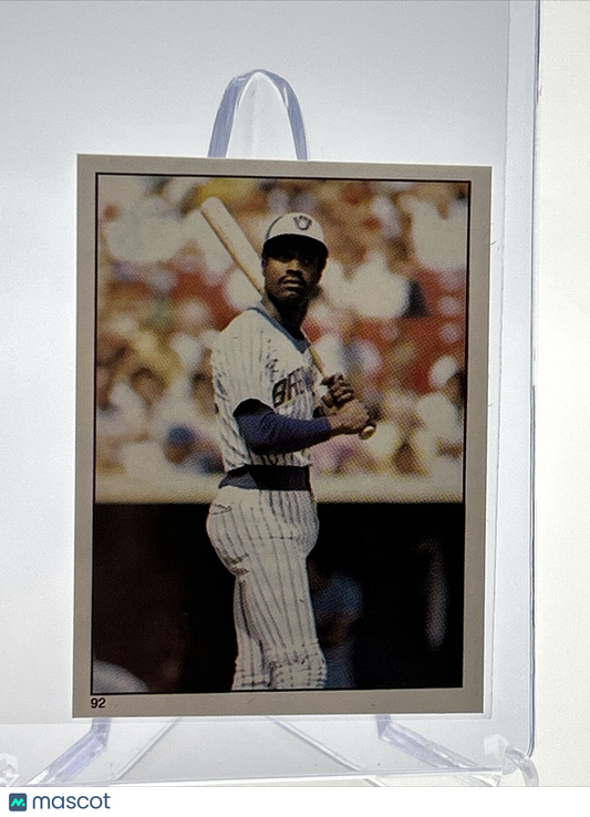 1981 Topps Stickers Ben Oglivie Baseball Card #92 NM-Mint FREE SHIPPING