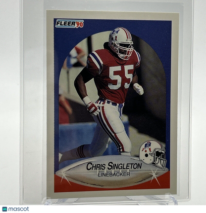 1990 Fleer Update Chris Singleton Rookie Football Card #U-7 Mint FREE SHIPPING