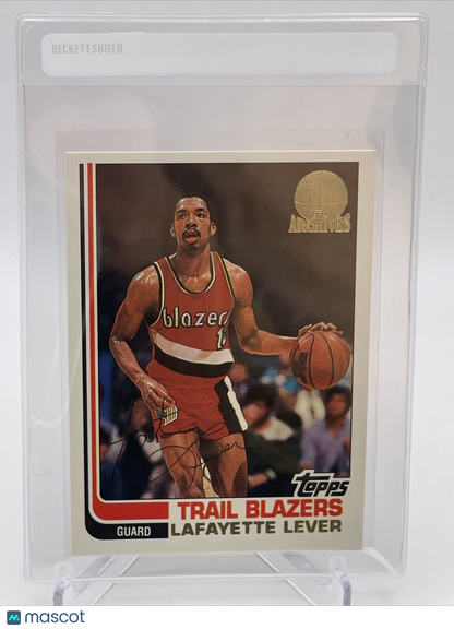 1992-93 Topps Archives GOLD Lafayette Lever Card #27 Mint FREE SHIPPING