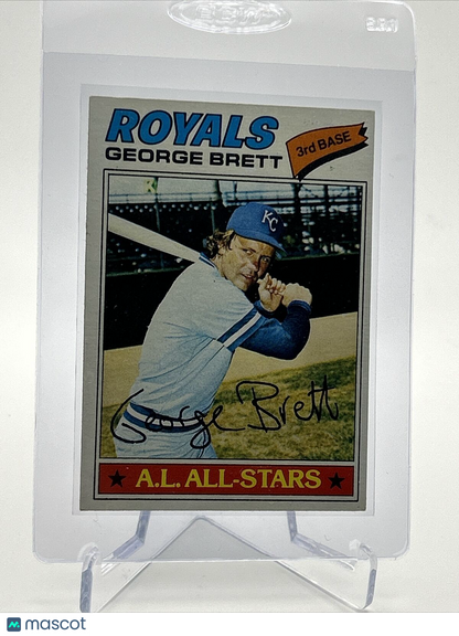 1977 Topps George Brett Baseball Card #580 NM Quality FREE SHIPPING
