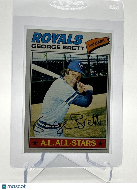 1977 Topps George Brett Baseball Card #580 NM Quality FREE SHIPPING