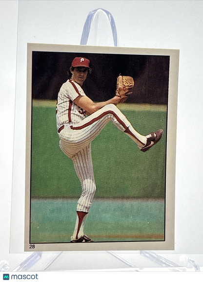 1981 Topps Stickers Steve Carlton Baseball Card #28 NM-Mint FREE SHIPPING