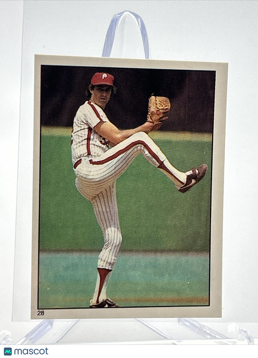 1981 Topps Stickers Steve Carlton Baseball Card #28 NM-Mint FREE SHIPPING