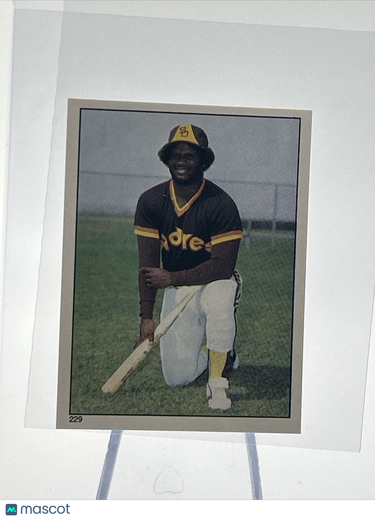1981 Topps Stickers Jerry Turner Baseball Card #229 NM-Mint FREE SHIPPING