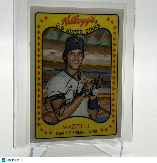 1981 Kellogg's Lee Mazzilli Baseball Card #46 NM-Mint FREE SHIPPING