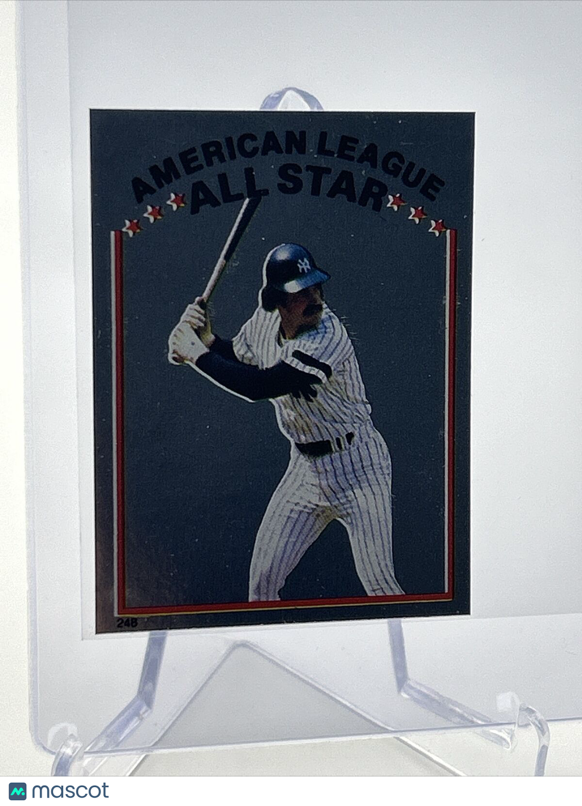 1981 Topps Stickers Rick Cerone FOIL Baseball Card #248 NM-Mint FREE SHIPPING