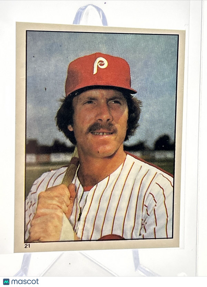 1981 Topps Stickers Mike Schmidt Baseball Card #21 NM-Mint FREE SHIPPING
