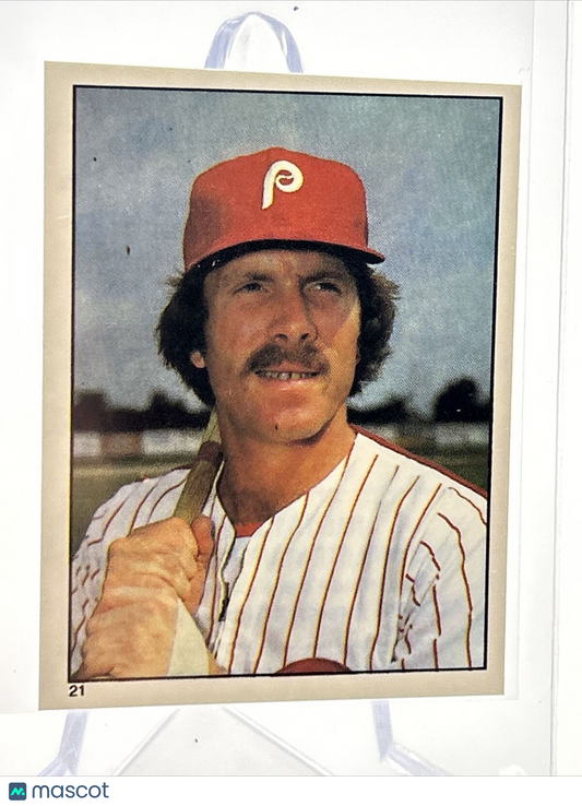 1981 Topps Stickers Mike Schmidt Baseball Card #21 NM-Mint FREE SHIPPING