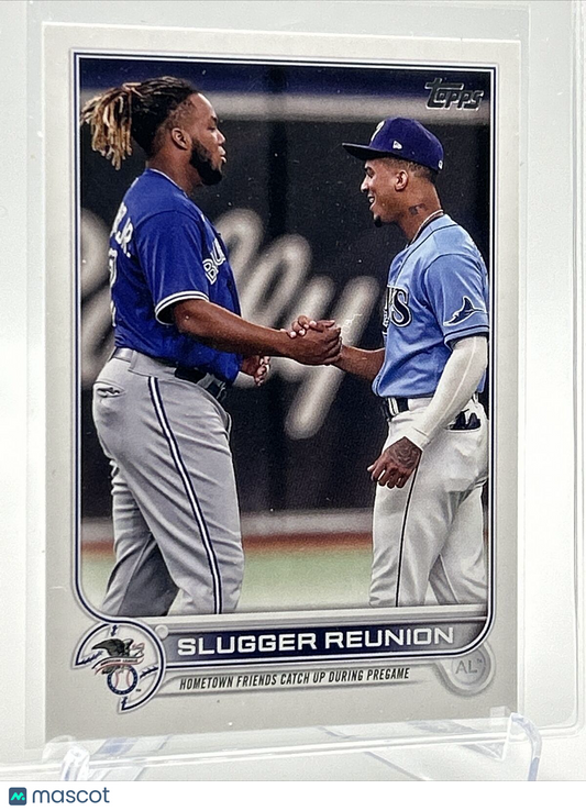 2022 Topps Vlad Guerrero and Wander Franco Rookie Card #329 Mint FREE SHIPPING