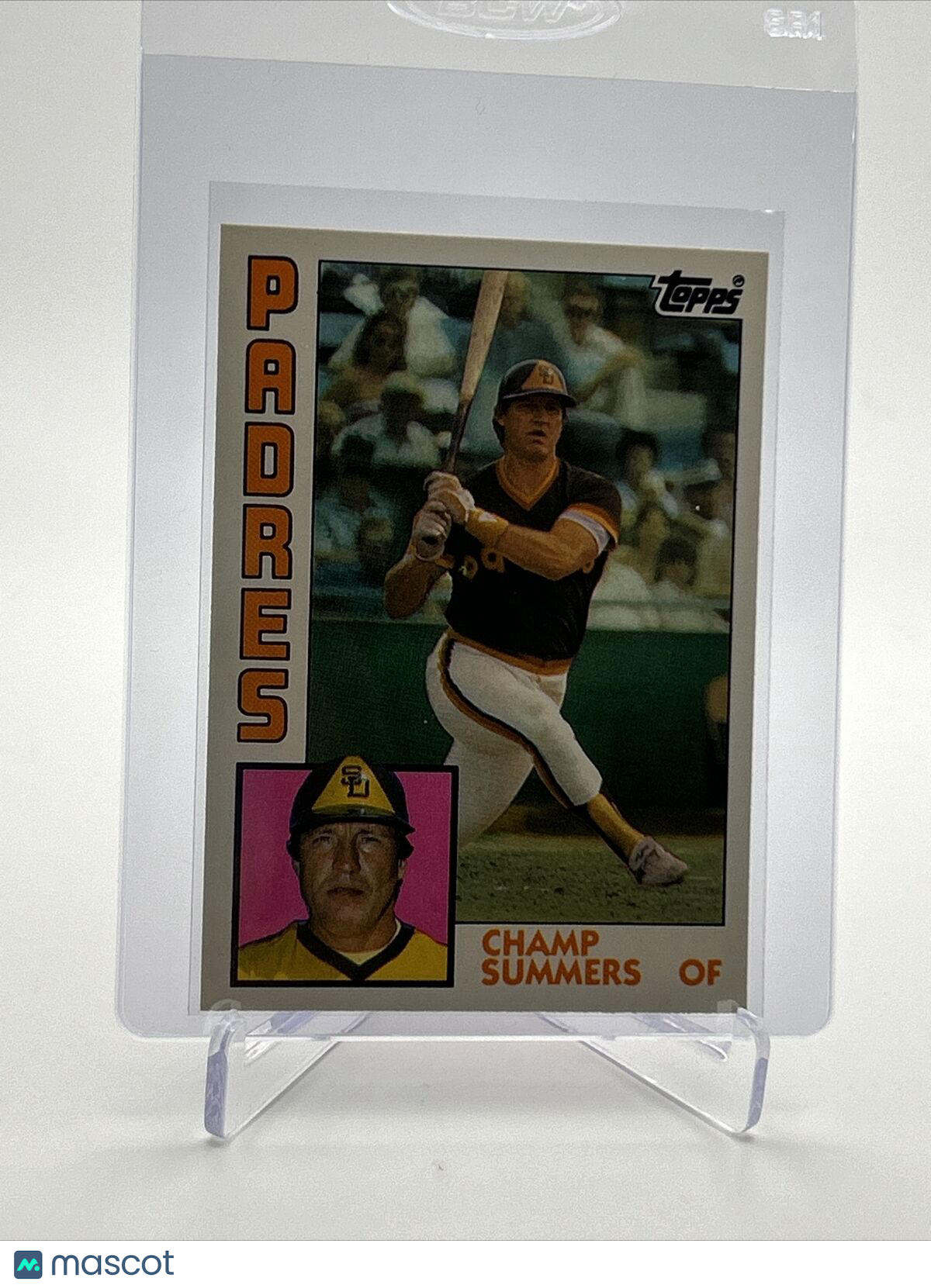 1984 Topps Traded TIFFANY Champ Summers Card #113T NM-MT FREE SHIPPING