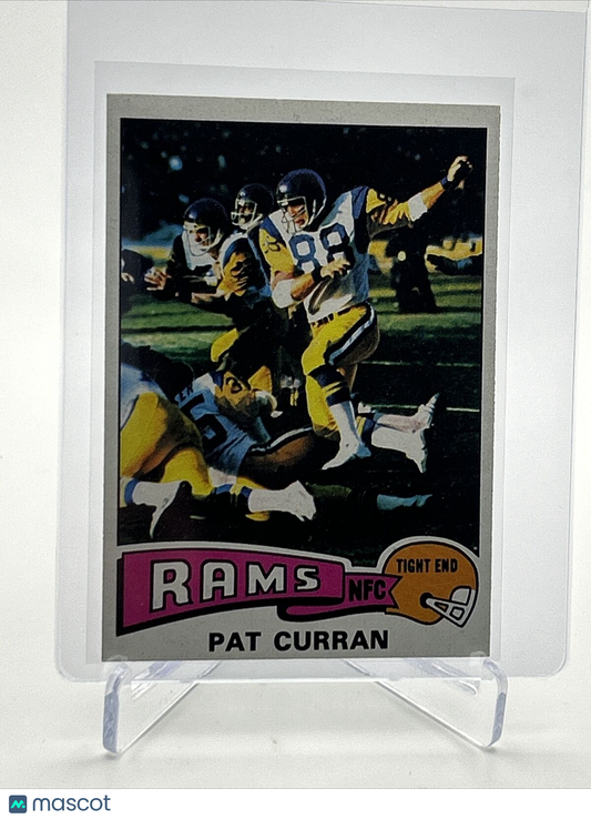 1975 Topps Pat Curran Football Card #446 EX-MT Quality FREE SHIPPING
