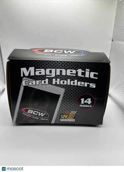 BCW Magnetic Card Holder 130pt Point with UV Protection - Box of 14 holders