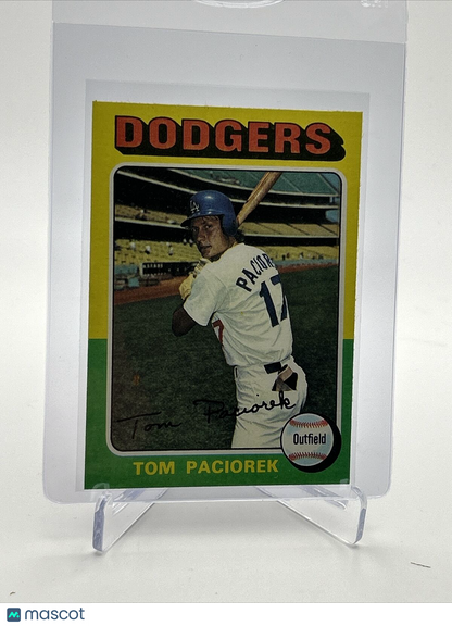 1975 Topps Tom Paciorek Baseball Card #523 NM Quality FREE SHIPPING