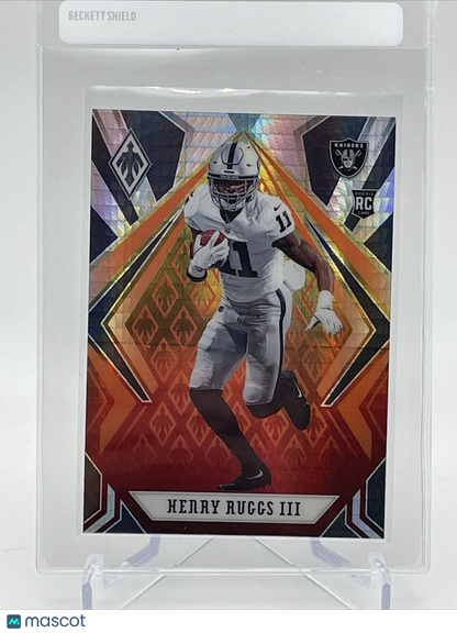 2020 Panini Phoenix FIRE BURST Henry Ruggs III Rookie #107 Mint FREE SHIPPING