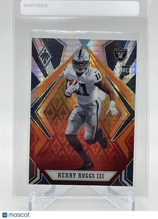 2020 Panini Phoenix FIRE BURST Henry Ruggs III Rookie #107 Mint FREE SHIPPING
