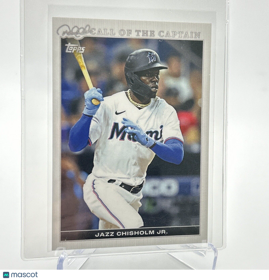 2022 Topps x Derek Jeter Jazz Chisholm Baseball Card #13 Mint FREE SHIPPING
