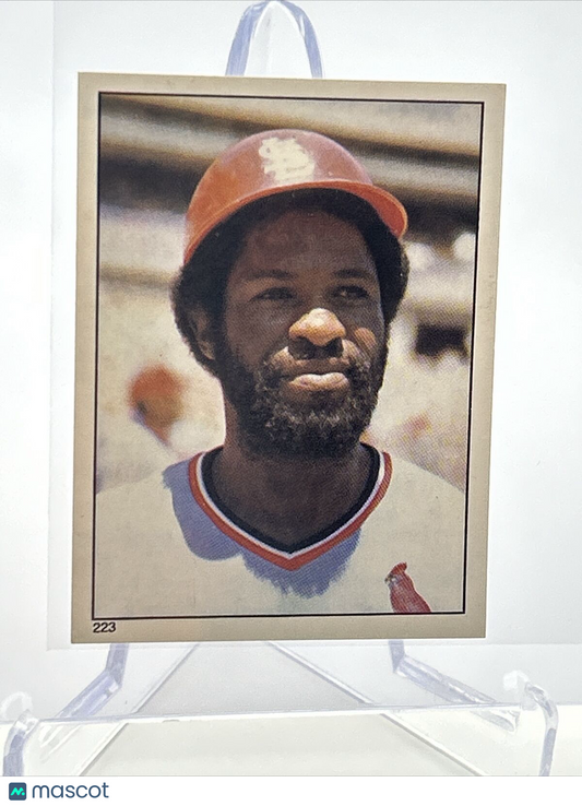 1981 Topps Stickers Tony Scott Baseball Card #223 NM-Mint FREE SHIPPING
