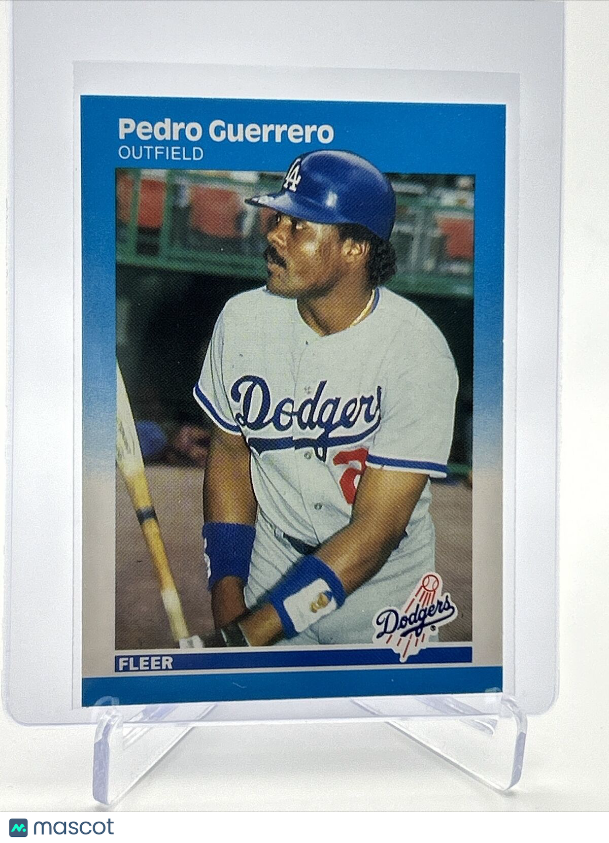 1987 Fleer Pedro Guerrero Baseball Card #440 Mint FREE SHIPPING
