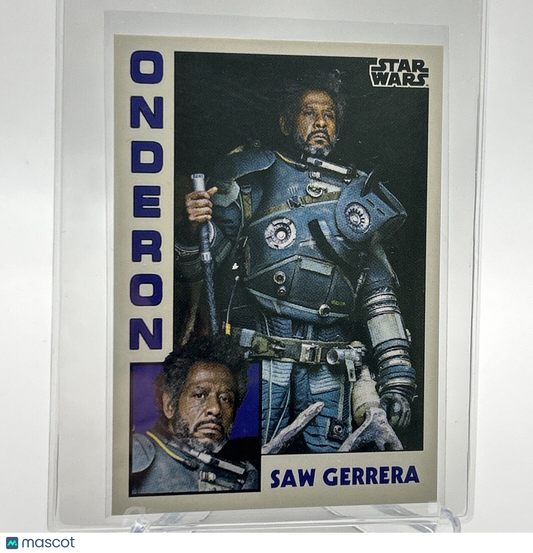 2023 Topps Star Wars Throwback Thursday Saw Gerrera #19 Mint FREE SHIPPING