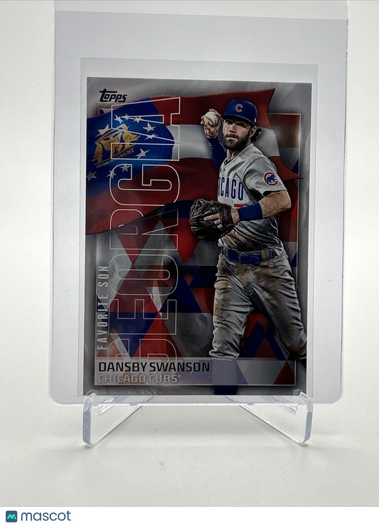 2023 Topps Favorite Sons Dansby Swanson Baseball Card #FS-6 FREE SHIPPING