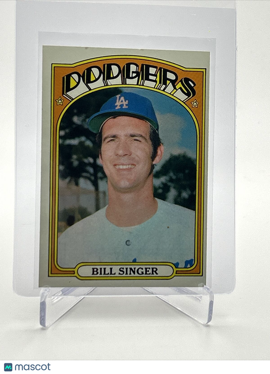 1972 Topps Bill Singer Baseball Card #25 VG-EX Quality FREE SHIPPING