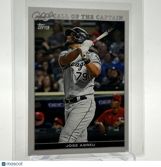 2022 Topps x Derek Jeter Jose Abreu Baseball Card #1 Mint FREE SHIPPING