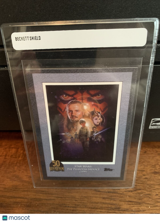 2021 Topps Now Star Wars Lucasfilm The Phantom Menace Card #4 Mint FREE SHIPPING