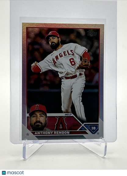 2023 Topps RAINBOW FOIL Anthony Rendon Baseball Card #640 FREE SHIPPING