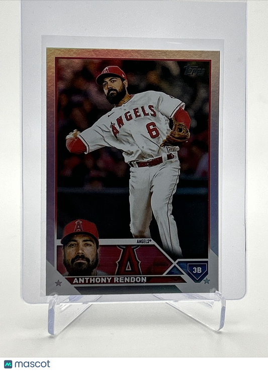 2023 Topps RAINBOW FOIL Anthony Rendon Baseball Card #640 FREE SHIPPING