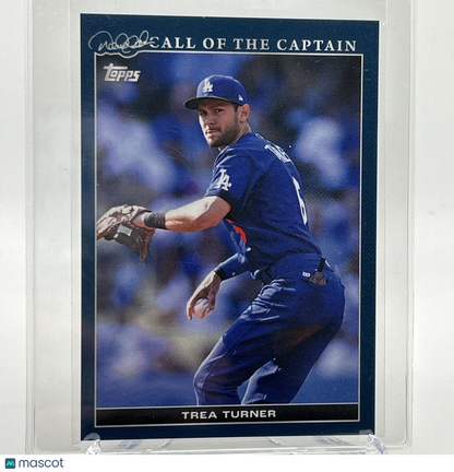 2022 Topps x Derek Jeter Trea Turner 143/175 Baseball Card #38 FREE SHIPPING