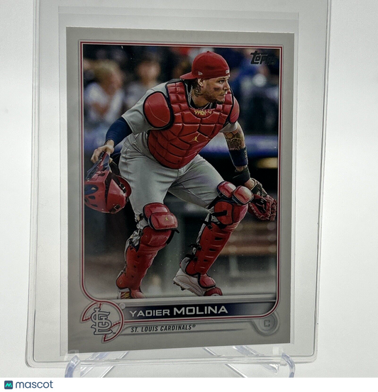 2022 Topps Yadier Molina Baseball Card #205 Mint FREE SHIPPING