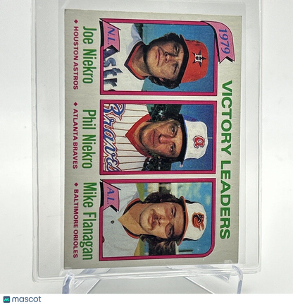 1980 Topps 1979 Victory Leaders Baseball Card #205 NM-Mint FREE SHIPPING