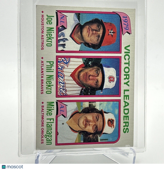 1980 Topps 1979 Victory Leaders Baseball Card #205 NM-Mint FREE SHIPPING
