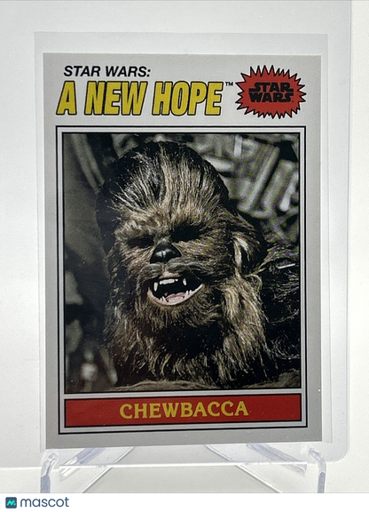2023 Topps Star Wars Throwback Thursday Chewbacca #63 Mint FREE SHIPPING