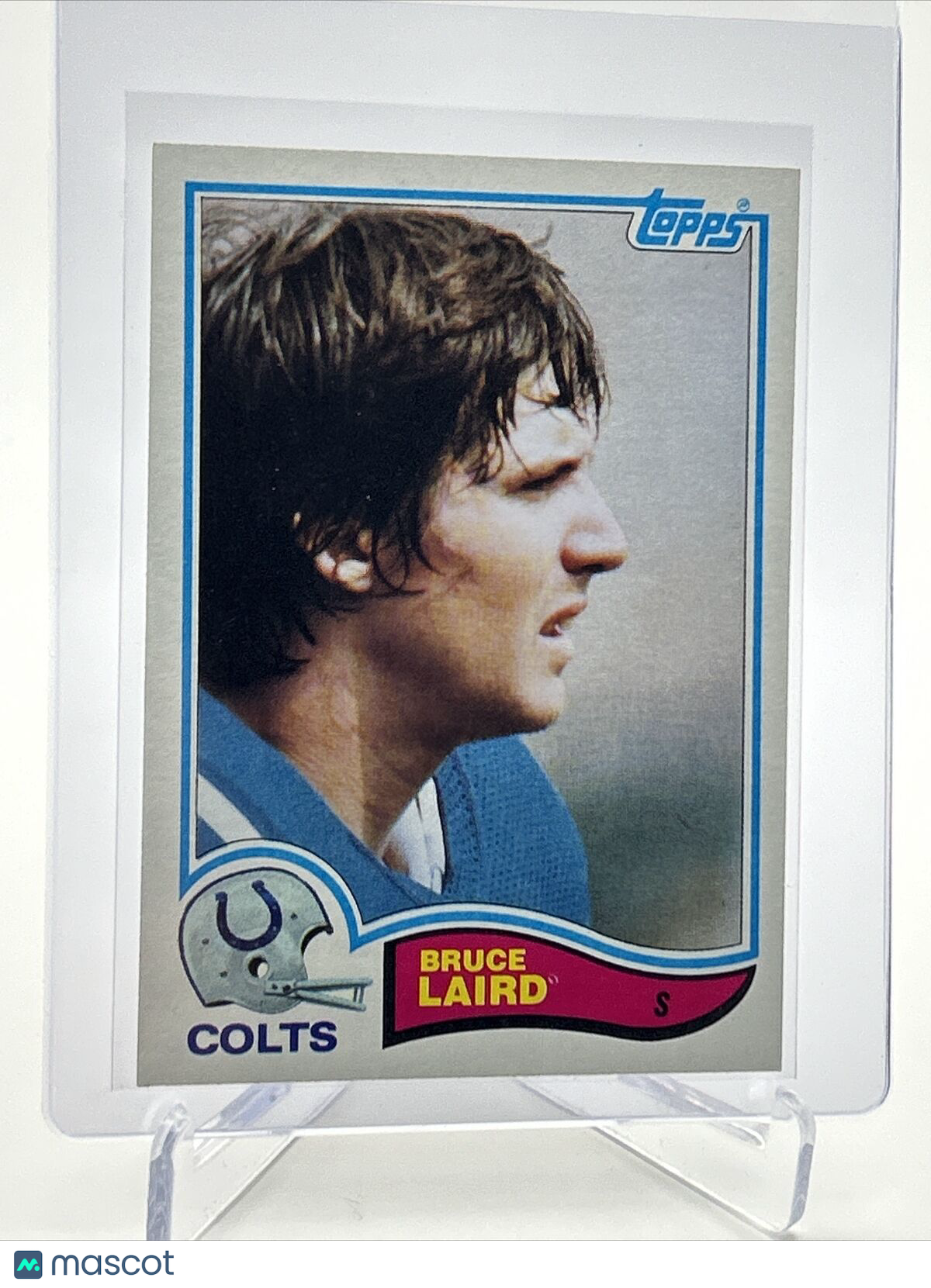 1982 Topps Bruce Laird Football Card #17 NM-MT FREE SHIPPING