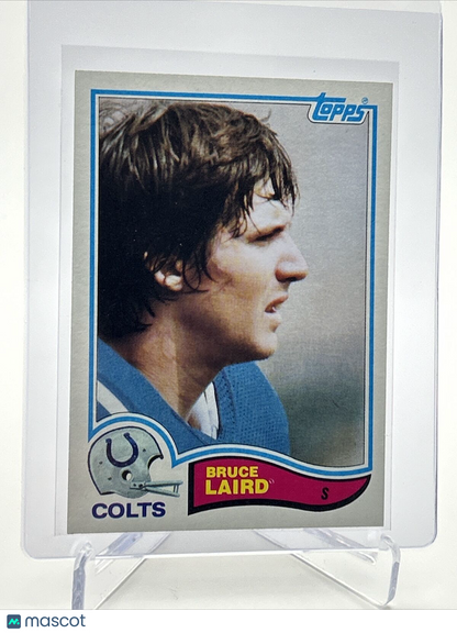 1982 Topps Bruce Laird Football Card #17 NM-MT FREE SHIPPING