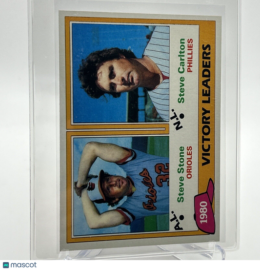 1981 Topps 1980 Victory Leaders Baseball Card #5 NM-Mint FREE SHIPPING
