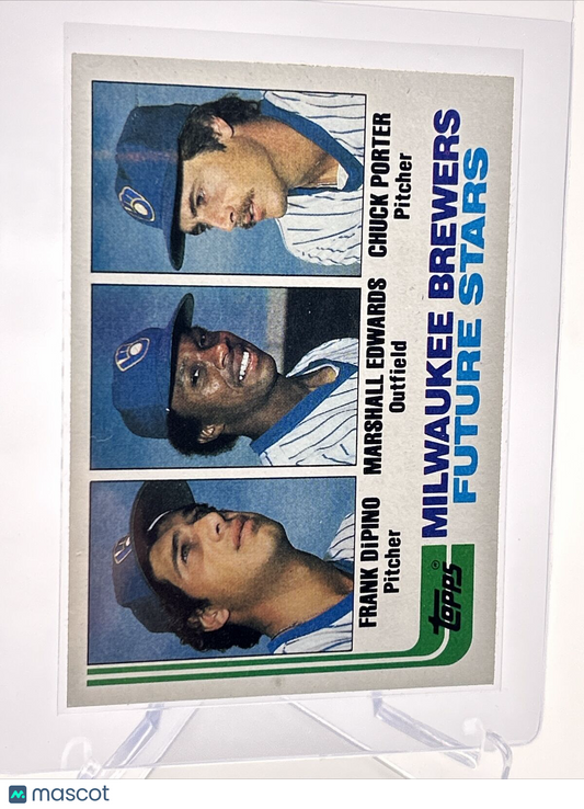 1982 Topps Brewers Future Stars Rookie Baseball Card #333 NM-Mint FREE SHIPPING