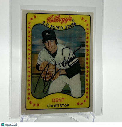 1981 Kellogg's Bucky Dent Baseball Card #7 NM-Mint FREE SHIPPING