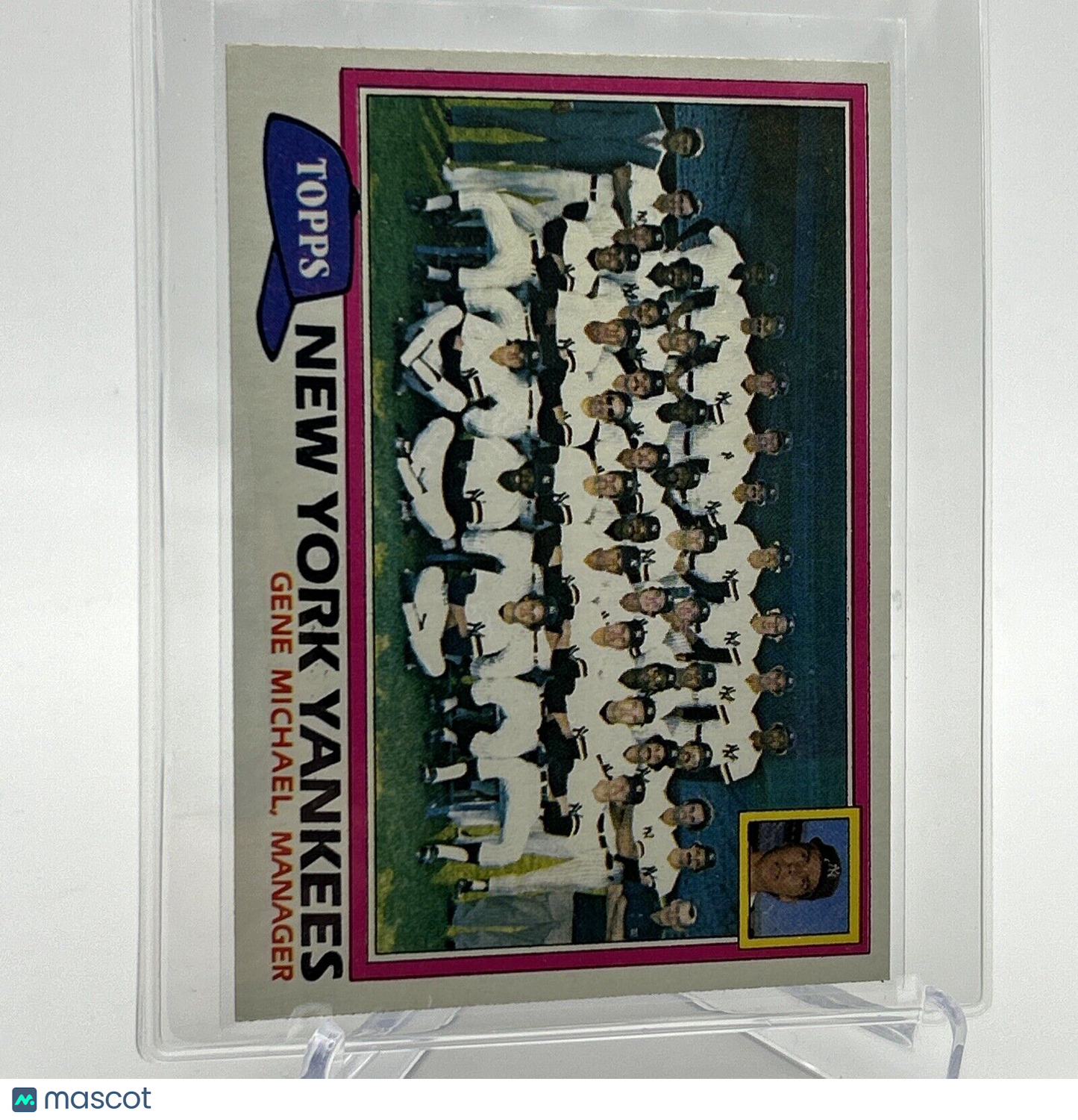 1981 Topps New York Yankees Checklist Baseball Card #670 NM-Mint FREE SHIPPING