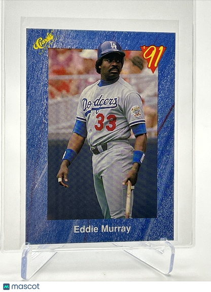 1991 Classic Eddie Murray Baseball Card #T51 Mint FREE SHIPPING