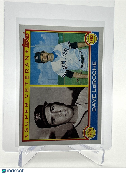 1983 Topps Dave LaRoche Baseball Card #334 NM-Mint FREE SHIPPING