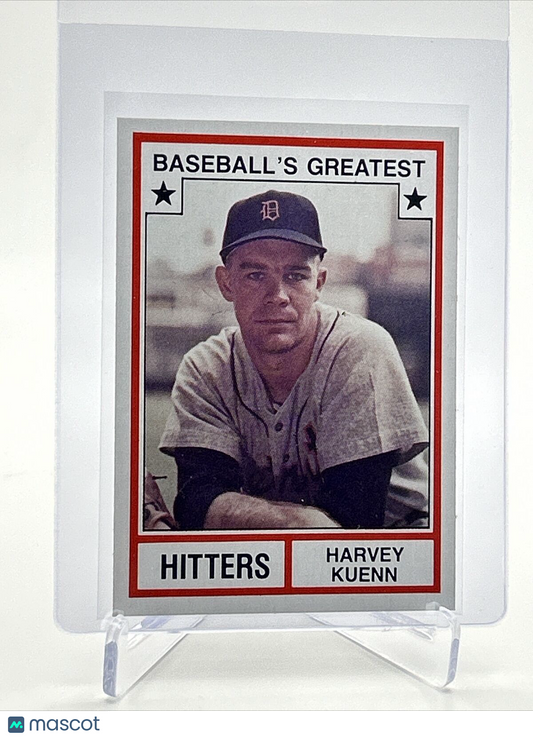 1982 TCMA Greatest Hitters Harvey Kuenn Baseball Card #11 Mint FREE SHIPPING
