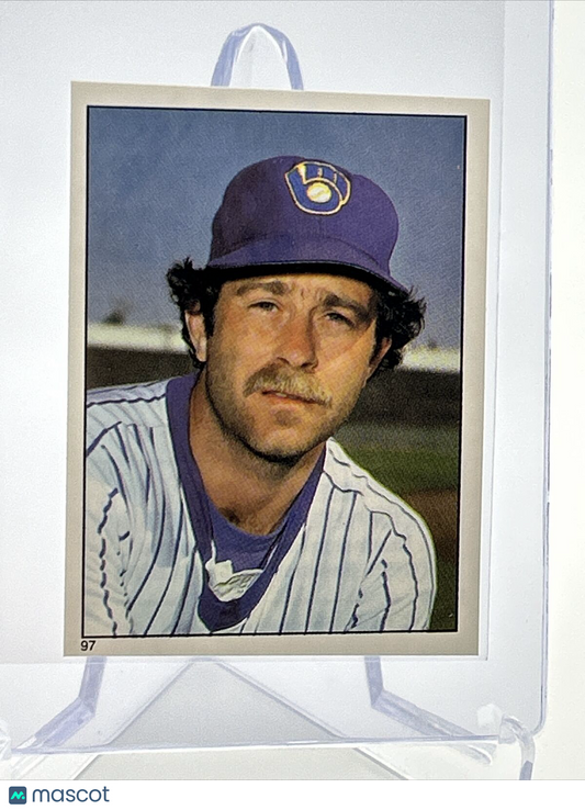 1981 Topps Stickers Mike Caldwell Baseball Card #97 NM-Mint FREE SHIPPING